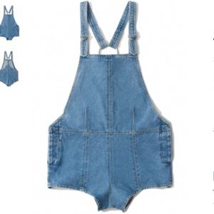 Susie Blue Overalls denim overalls blue